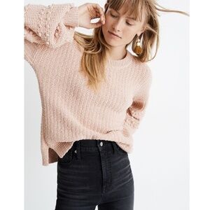 Madewell Bobble Pullover Sweater